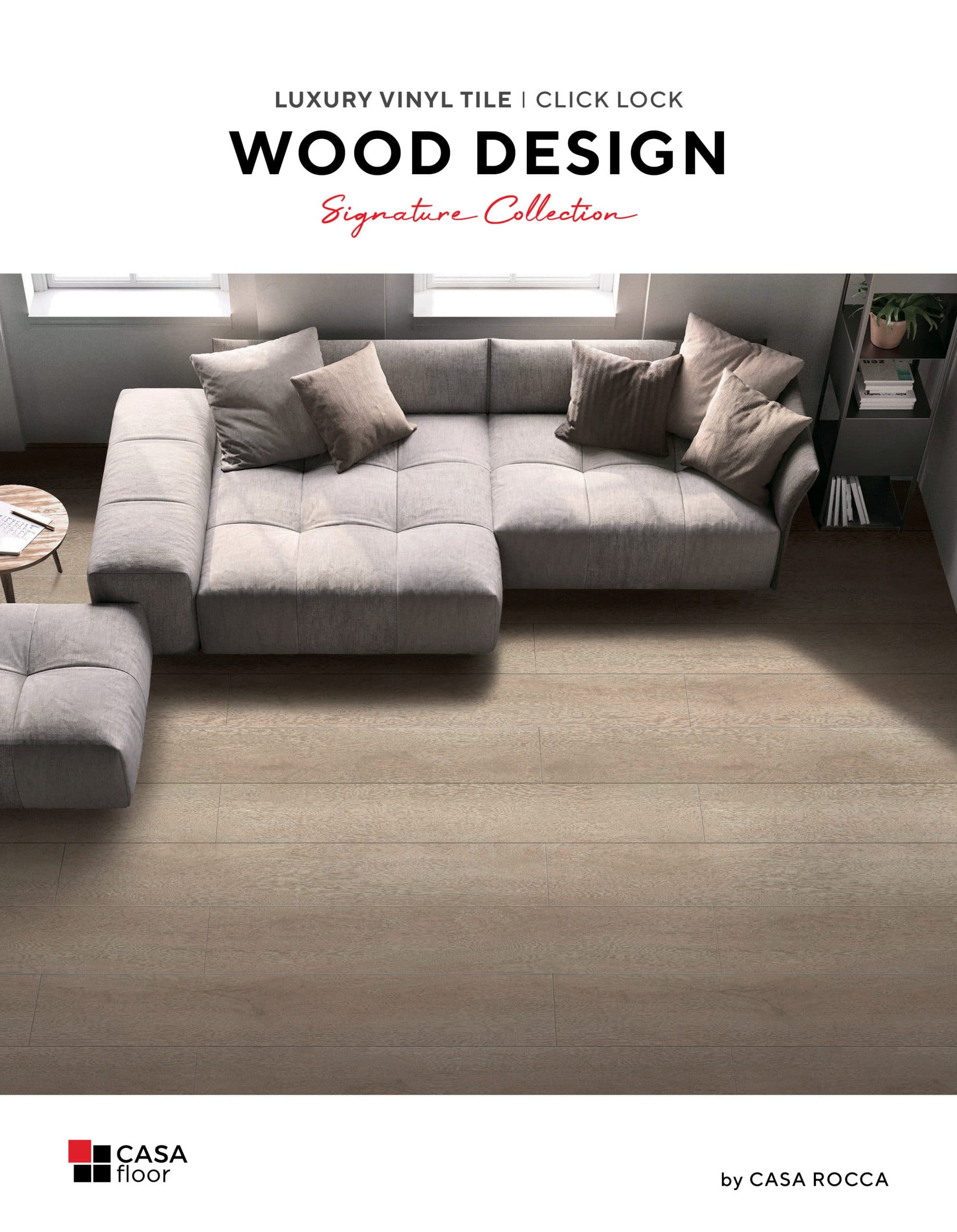 CASA Floor Wood Design Click Lock Cover
